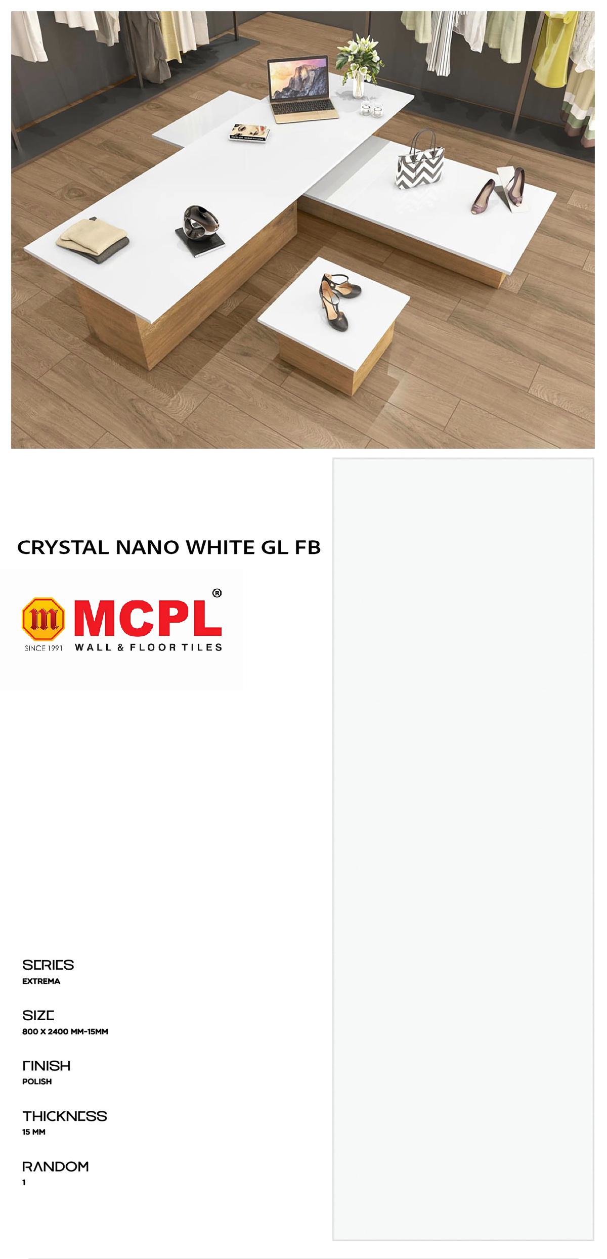 800 x 2400 mm Full Body Glossy